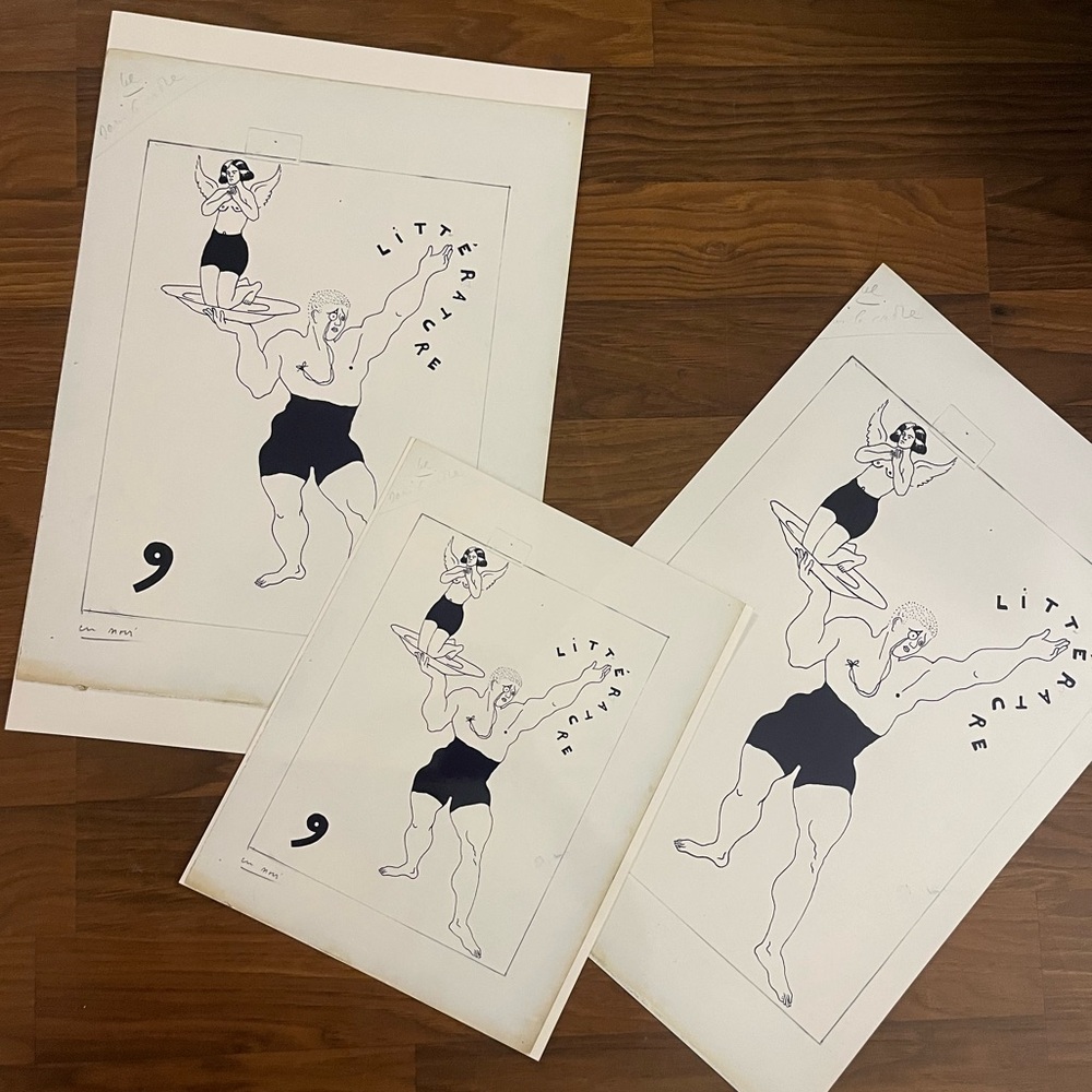 Vintage Surrealist Magazine Cover Prints